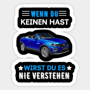 Vintage Classic Car Sticker